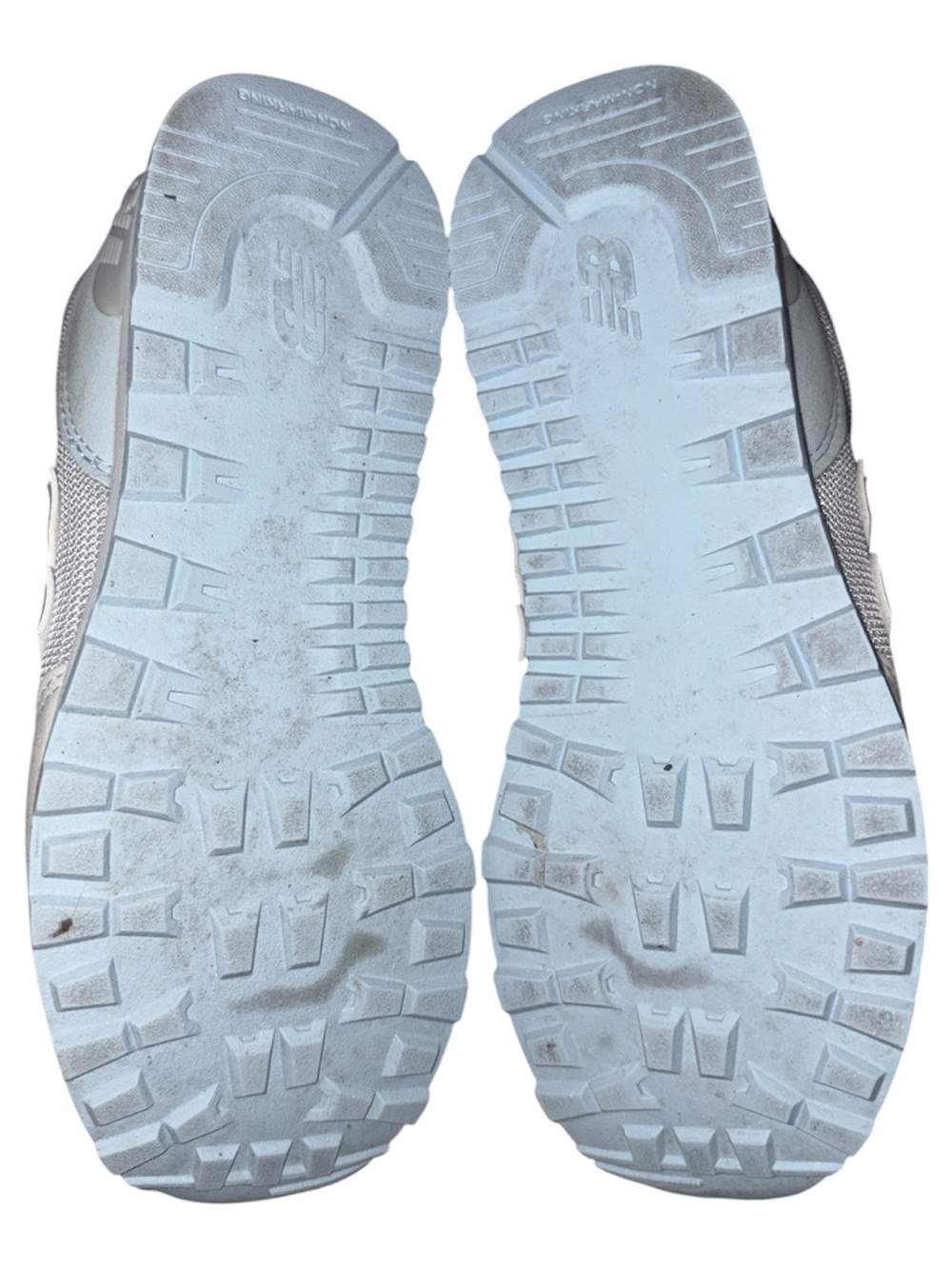New Balance Kids Beige and Light Gray Lace-Up Sneakers - Picture 5 of 5